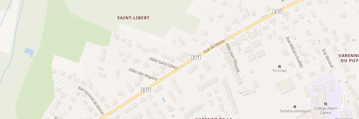Plan du 73 Rue de Monts à Montbazon