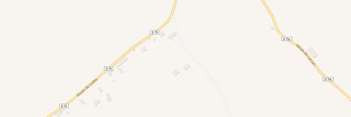 Plan du 49 Chemin de Lodes à Lalouret-Laffiteau