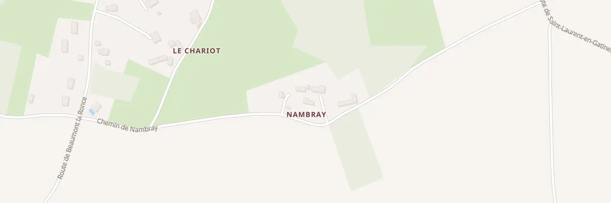 Plan du 12 Che de Nambray à Marray