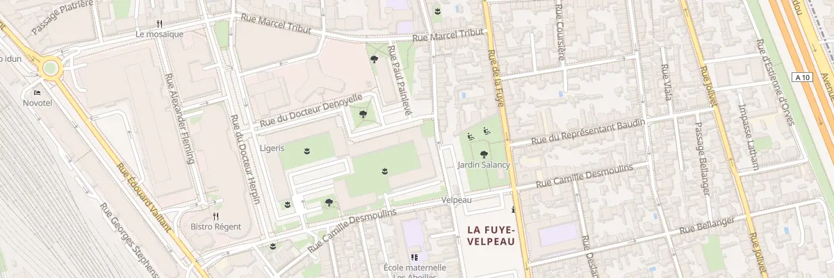Plan du 87 Rue Jean-Jacques Noirmant à Tours
