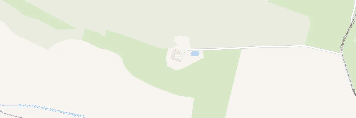 Plan du 3535 Rte de Lussan à Pessan