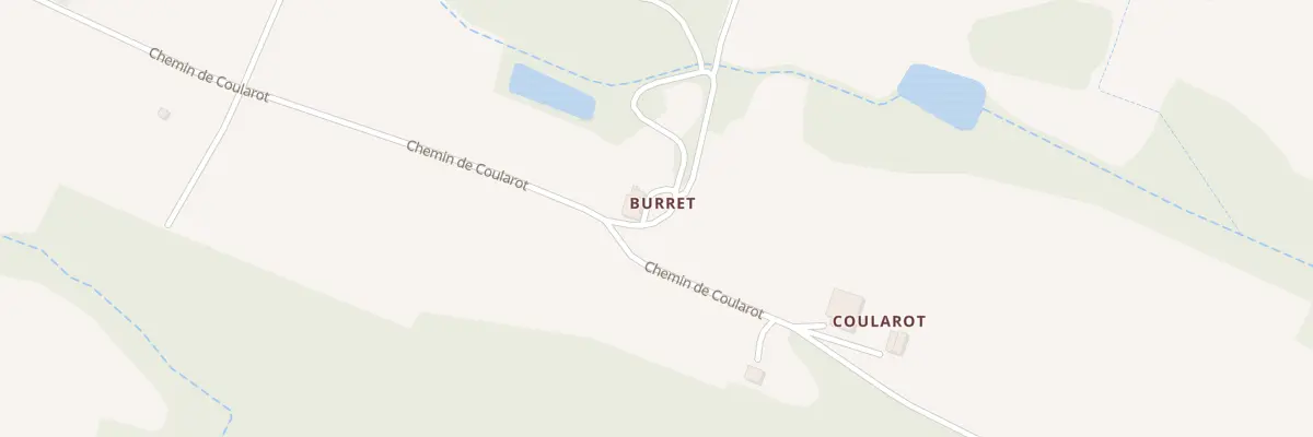 Plan du 32 Burret à Fals