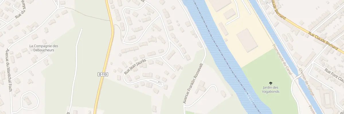 Plan du 51 Rue Jean Jaurès à Coulounieix-Chamiers