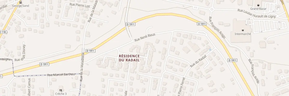 Plan du 10 Res du Radail à Villeneuve-sur-Lot