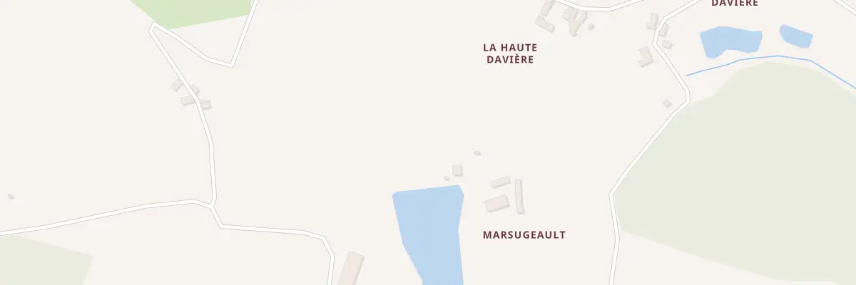 Plan du 3 Marsugeault à Archigny