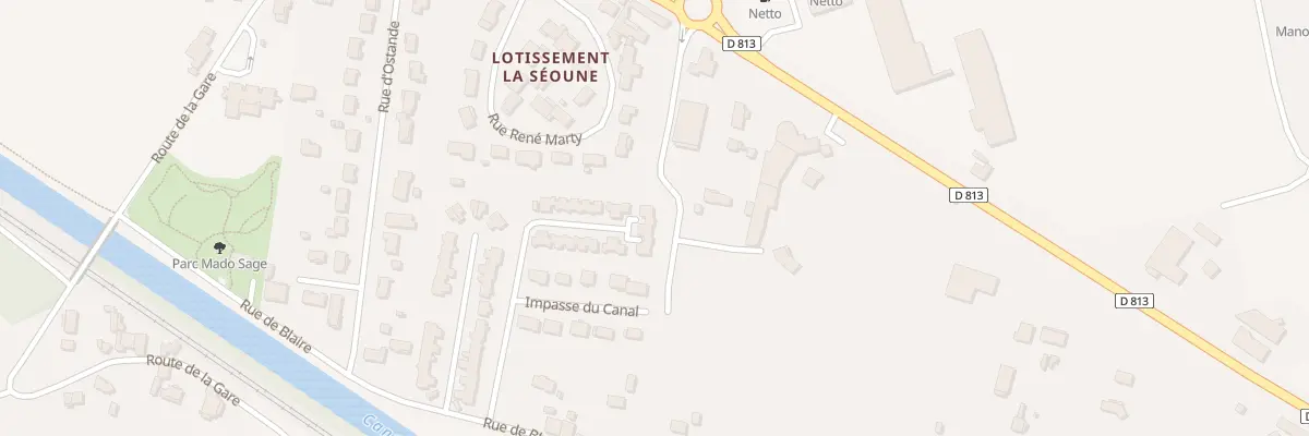 Plan du 143 Imp de Blaire à Lafox