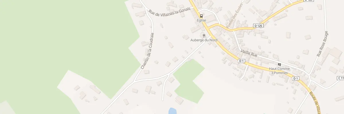 Plan du 4 Rue du Vivier à Lamnay