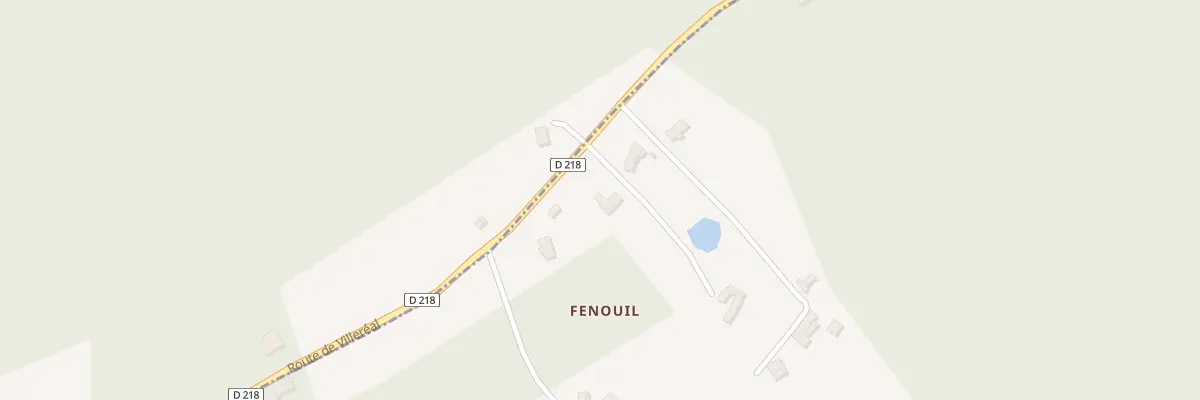 Plan du 3590 Rte de Villereal à Montaut