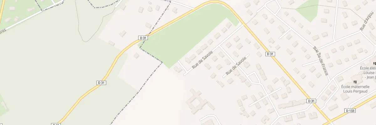 Plan du 51 Rue de Savoie à Serquigny