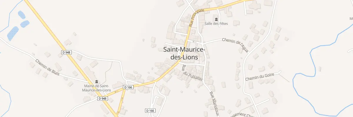 Plan du 17 Rue Principale à Saint-Maurice-des-Lions