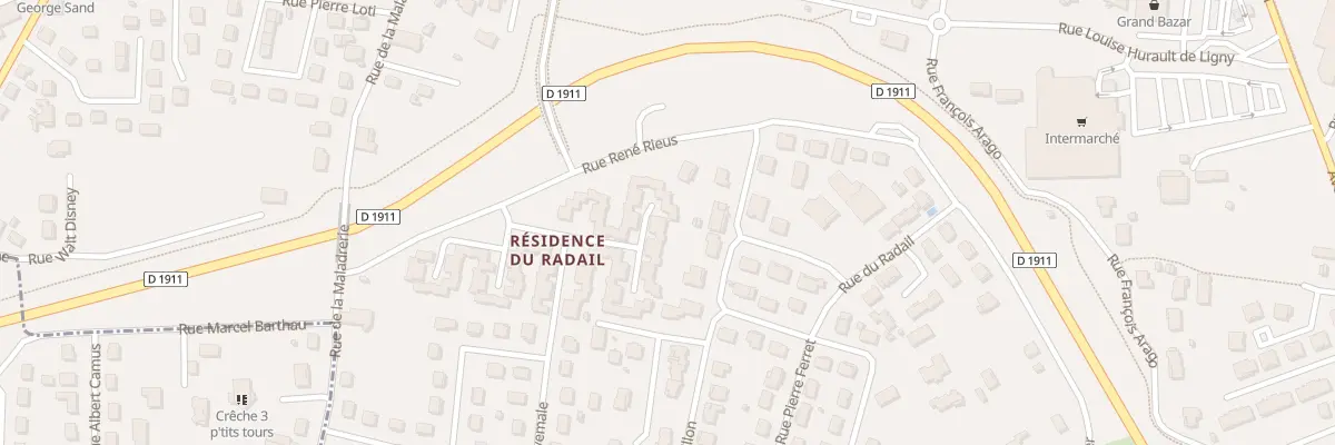 Plan du 16 Res du Radail à Villeneuve-sur-Lot