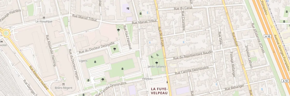 Plan du 90 Rue Jean-Jacques Noirmant à Tours
