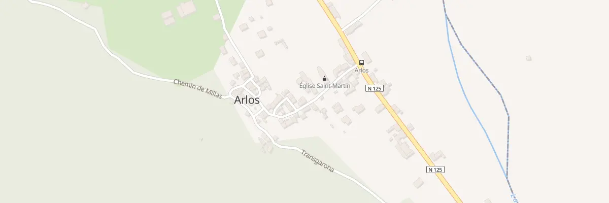 Plan du 116 Rue de l’Eglise à Arlos