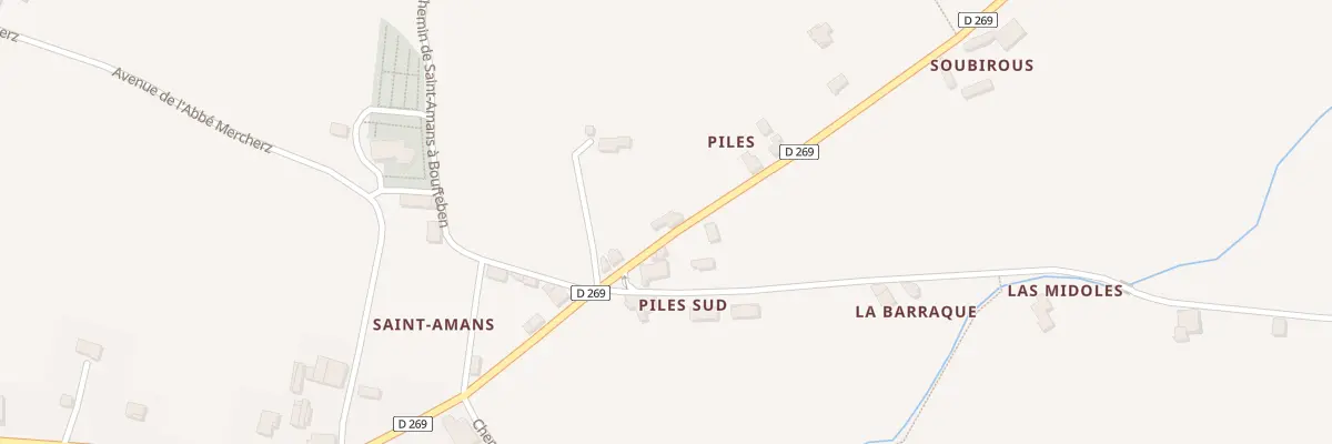 Plan du 150 Piles à Castelculier