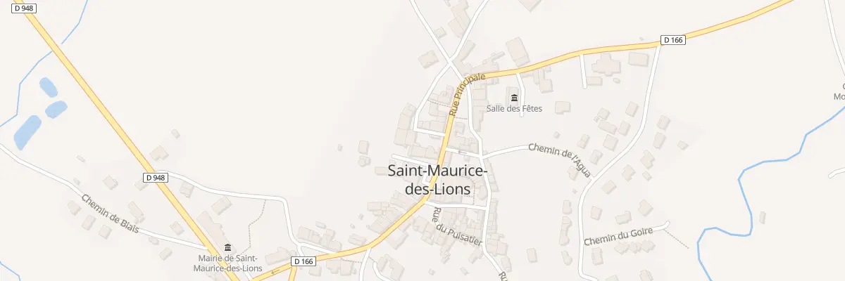 Plan du 7 Pl de l’Eglise à Saint-Maurice-des-Lions