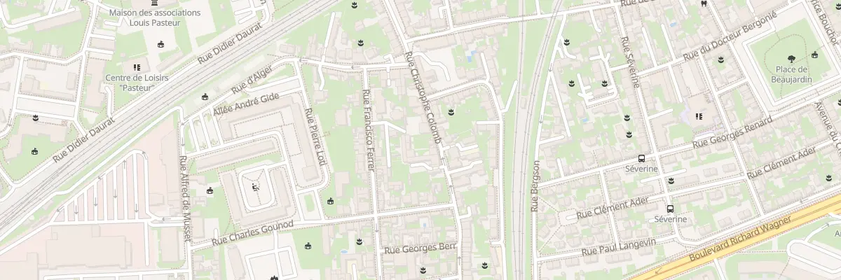 Plan du 63 Rue Christophe Colomb à Tours