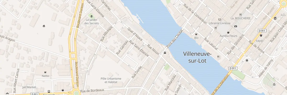 Plan du 5 Rue Belfort à Villeneuve-sur-Lot