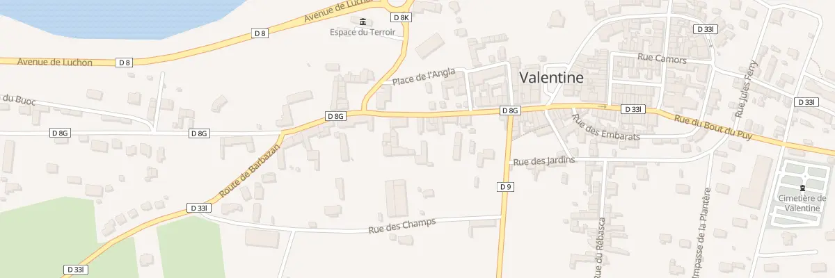 Plan du 25 Av Saint-jean à Valentine