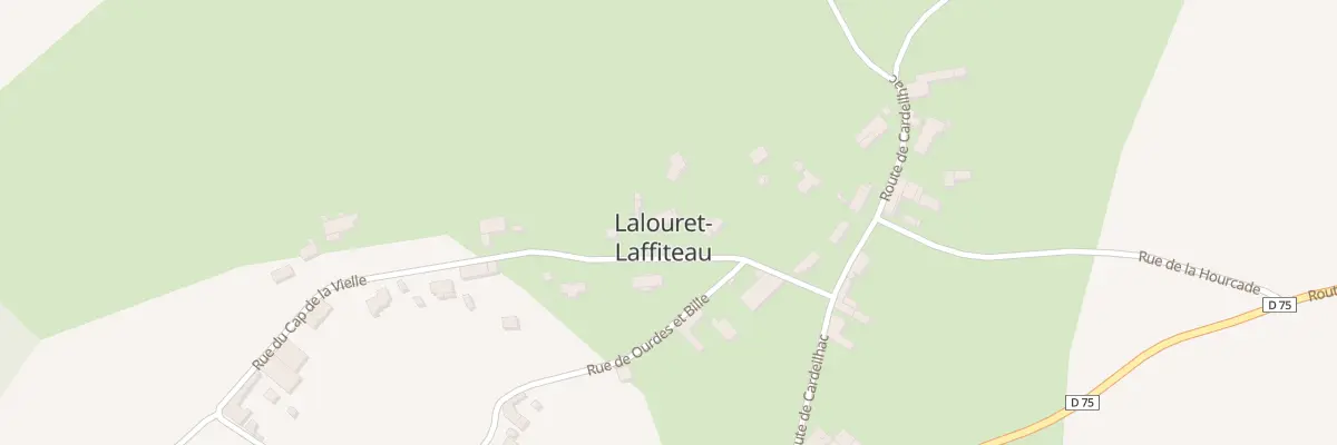 Plan du 42 Le Pre Bediaou à Lalouret-Laffiteau
