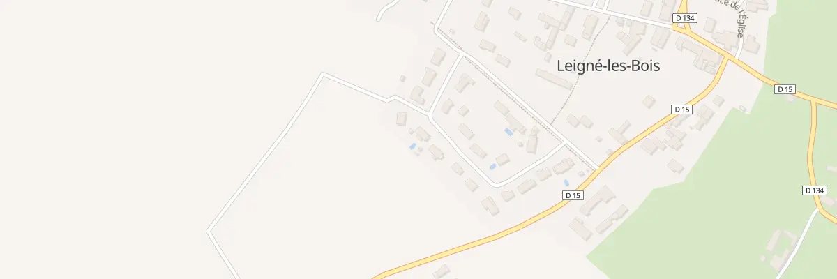 Plan du 17 Rue du Dix Neuf Mars 1962 à Leigné-les-Bois