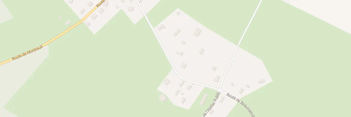 Plan du 191 Rte de Beaumesnil - St Aubin G à Mesnil-en-Ouche