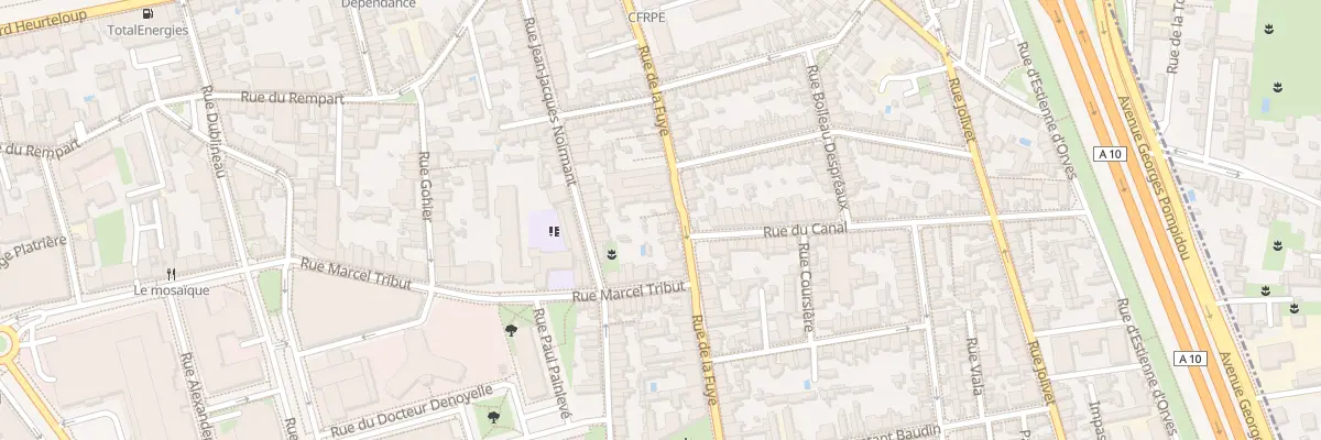 Plan du 67B Rue de la Fuye à Tours