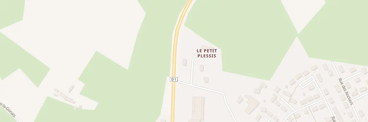 Plan du 5153A Le Plessis à Lamnay