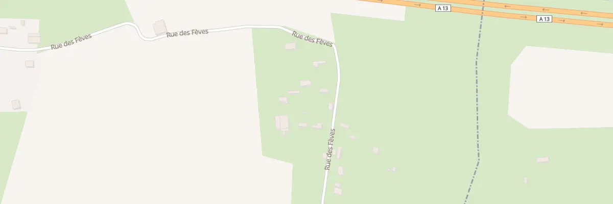 Plan du 692 Rue des Fèves à Éturqueraye