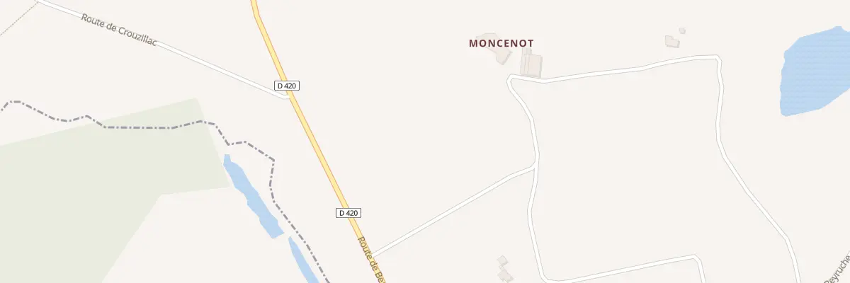 Plan du 3138 Rte de Beauregard à La Sauvetat-sur-Lède
