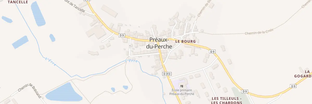 Plan du 2 Rue Victor Quineau à Perche en Nocé