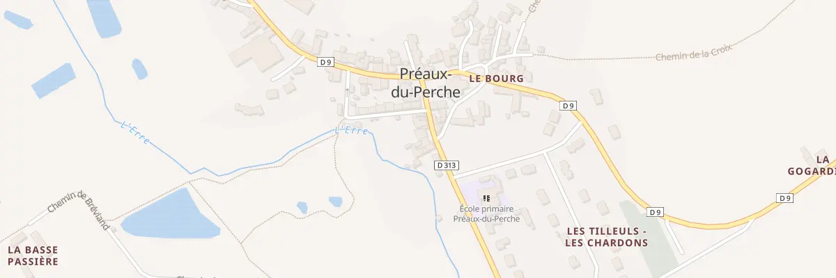 Plan du 13A Rue Alexandre Hubert à Perche en Nocé