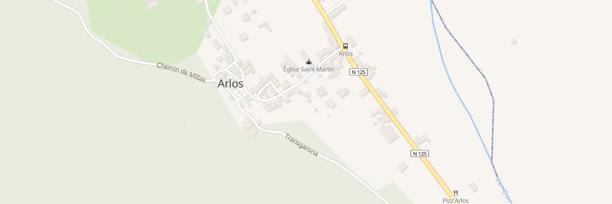 Plan du 81 Le Village à Arlos