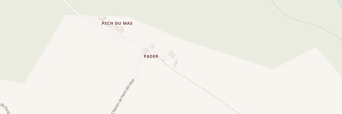 Plan du 496 Che de Pech del Mas à Castella
