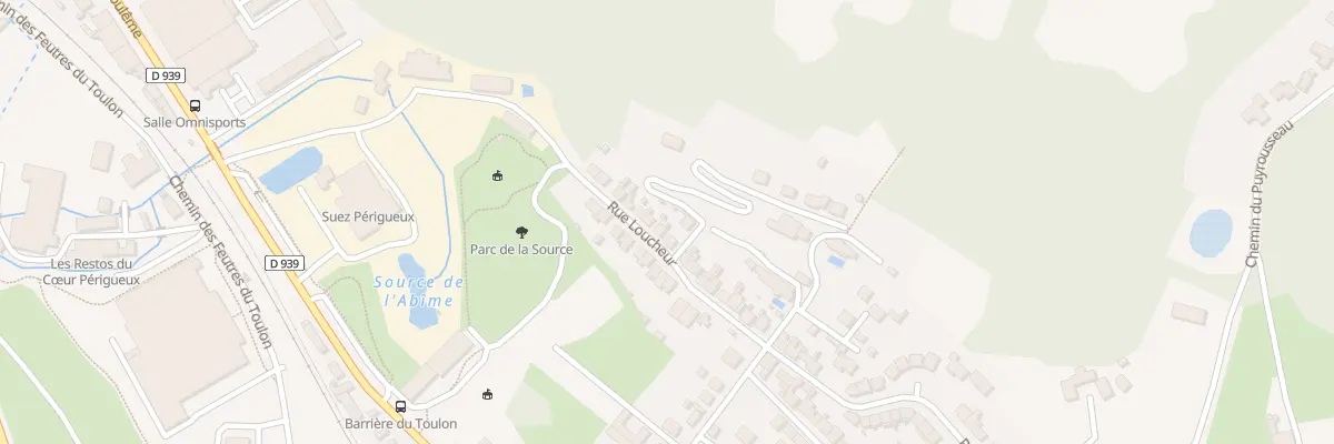 Plan du 20 Rue Loucheur à Périgueux