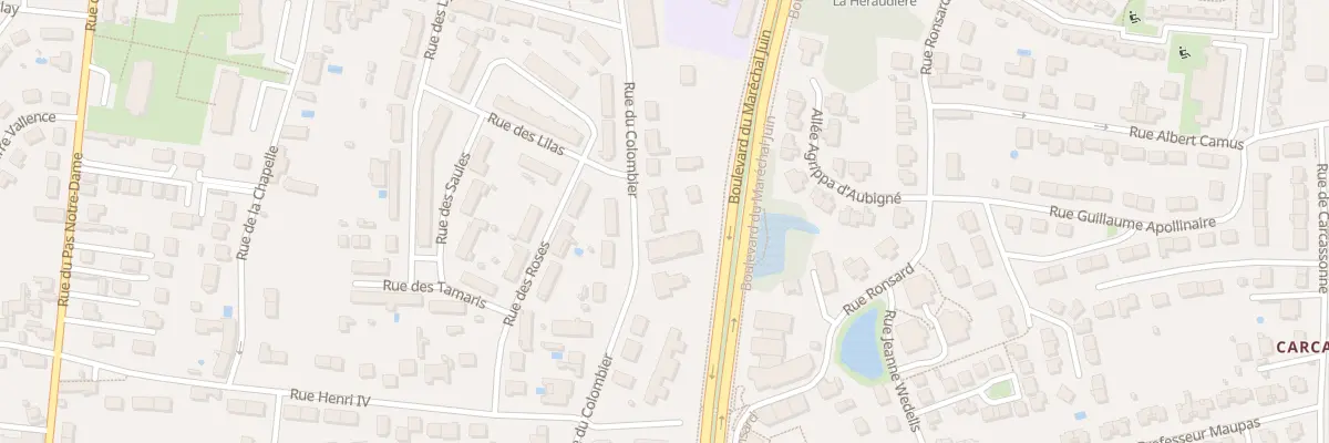 Plan du 35 Rue du Colombier à Tours