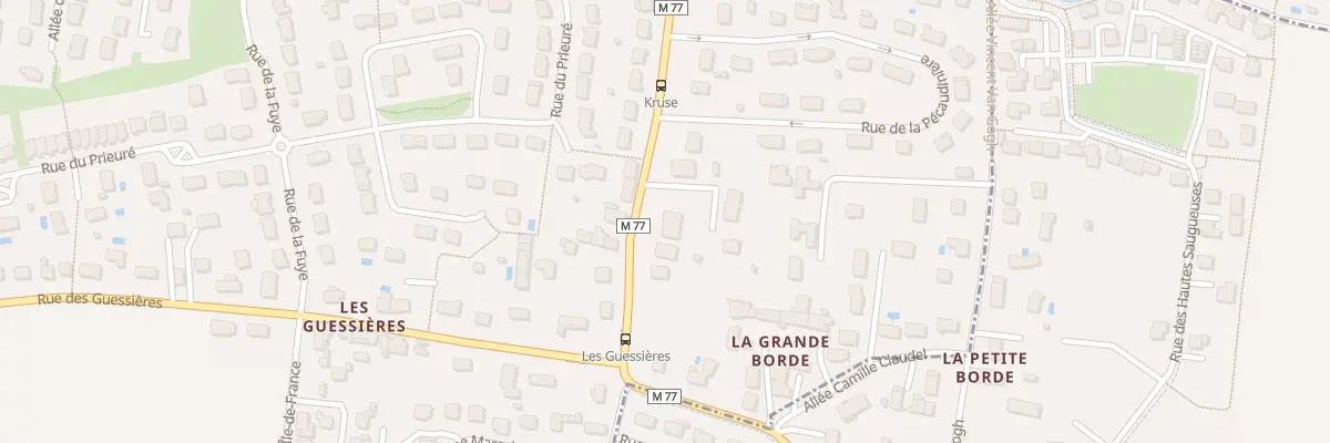 Plan du 19A Rue des Guessières à Chanceaux-sur-Choisille