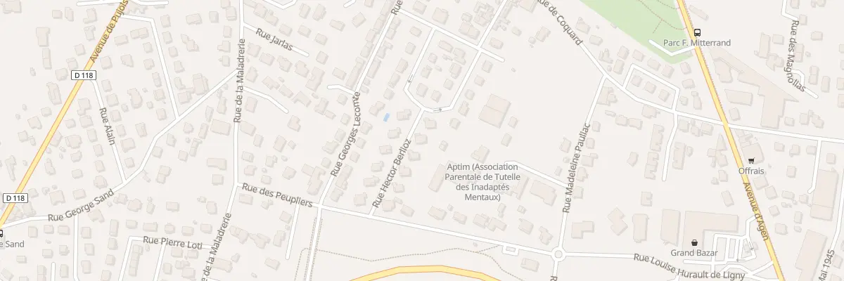 Plan du 3 Rue Hector Berlioz à Villeneuve-sur-Lot