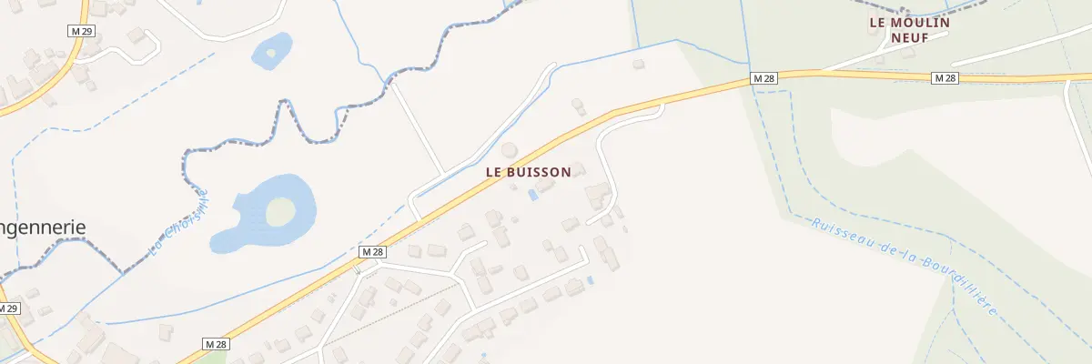 Plan du 1 Le Buisson à Chanceaux-sur-Choisille
