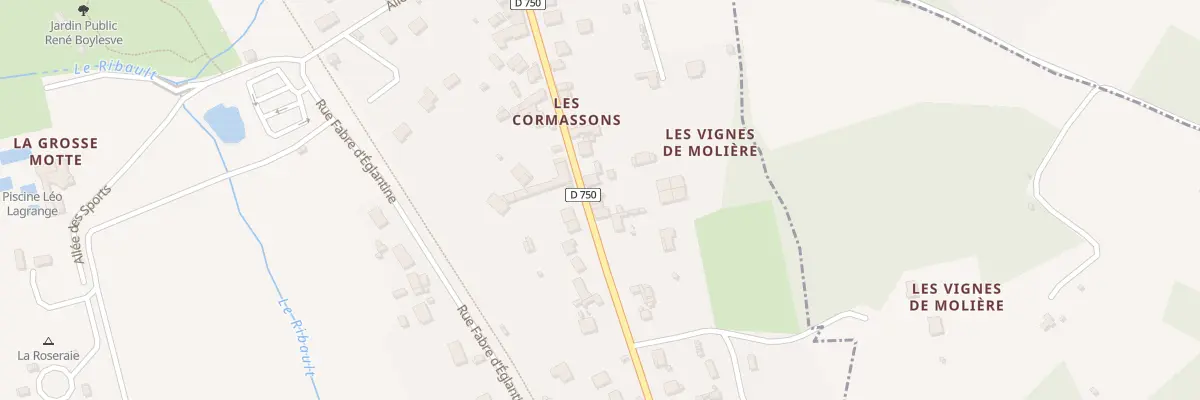 Plan du 24 Av du Mal Leclerc à Descartes