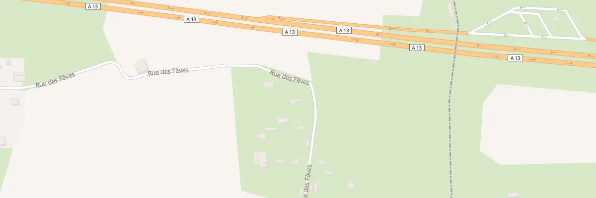 Plan du 674 Rue des Fèves à Éturqueraye