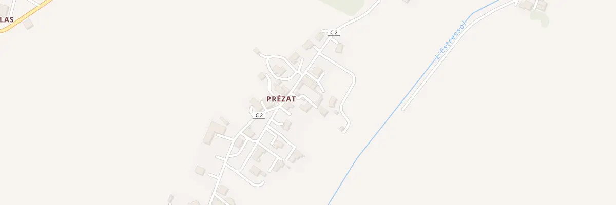 Plan du 5093 Prezat à Sauveterre-Saint-Denis