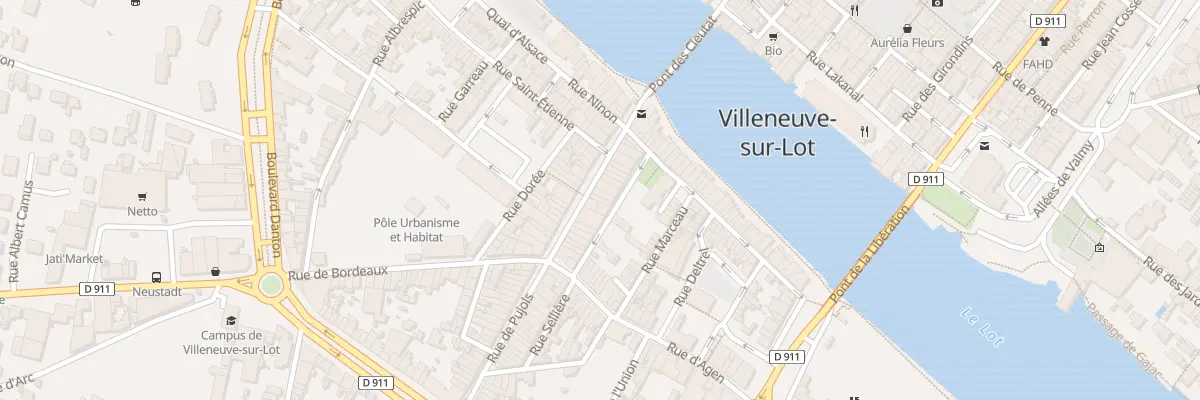 Plan du 18 Rue Navrette à Villeneuve-sur-Lot