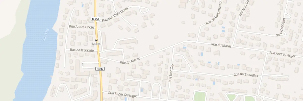 Plan du 19 Rue du Marès à Villeneuve-sur-Lot