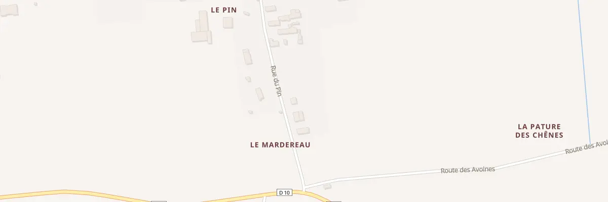 Plan du 15 Rte du Pin à Vallée-de-Ronsard