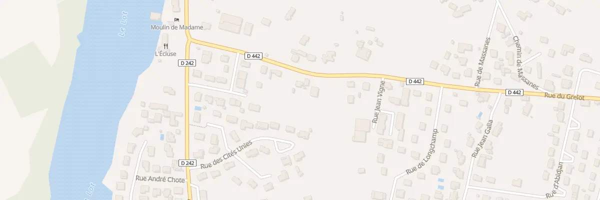 Plan du 14 Rue de Grelot à Villeneuve-sur-Lot