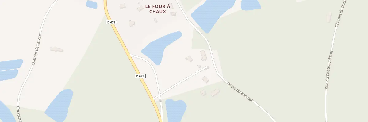 Plan du 16 Rue des Chadauds à Augignac