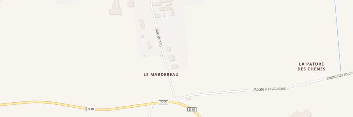 Plan du 328 La Pature des Chenes à Vallée-de-Ronsard