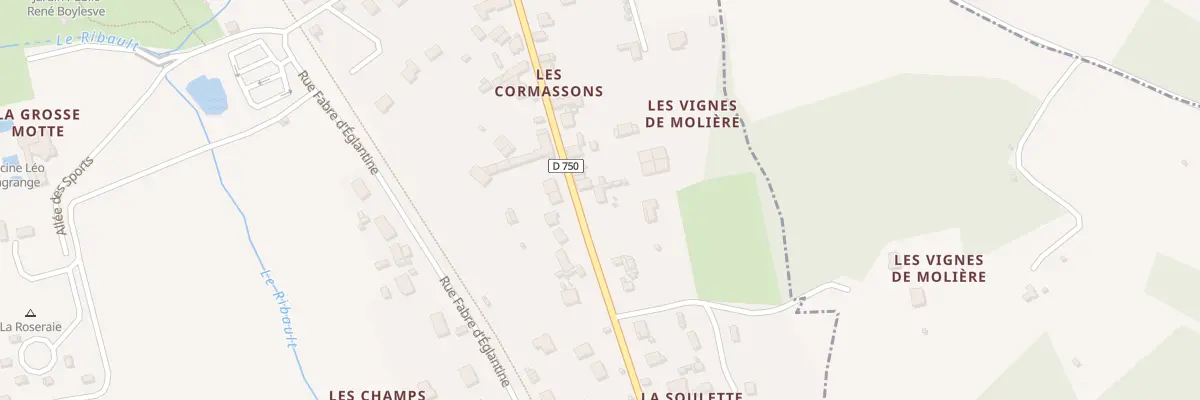 Plan du 28 Av du Mal Leclerc à Descartes