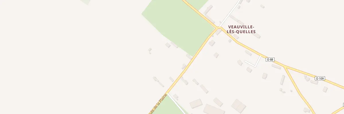 Plan du 132 Rte de la Plaine à Veauville-lès-Quelles