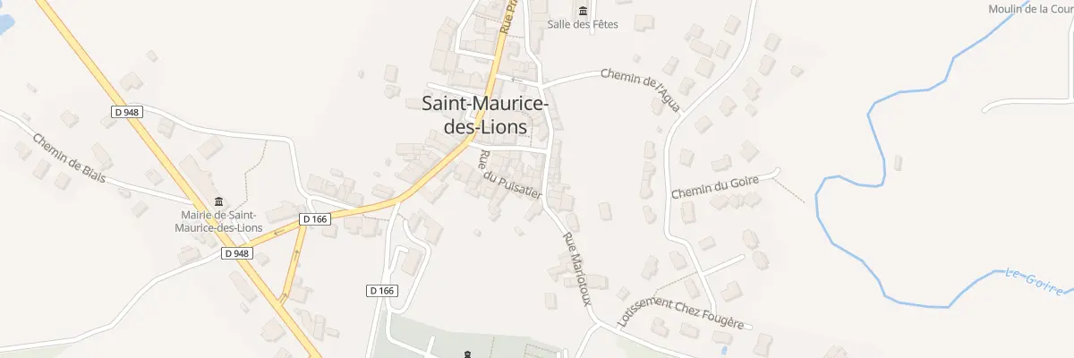 Plan du 14 Rue Marc Leproux à Saint-Maurice-des-Lions